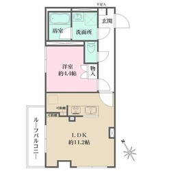 Fika大井町の物件間取画像